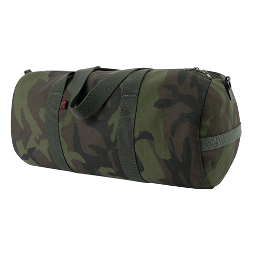 Camo Canvas Duffle Bag