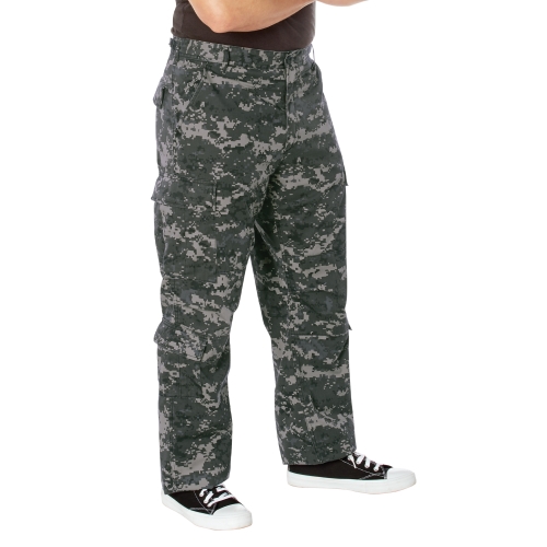 Vintage Camo Paratrooper Fatigue Pants