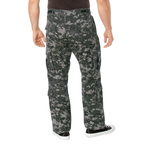 Vintage Camo Paratrooper Fatigue Pants