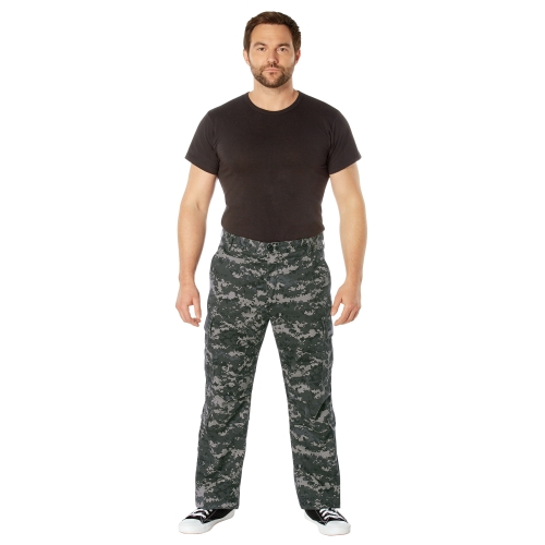 Vintage Camo Paratrooper Fatigue Pants