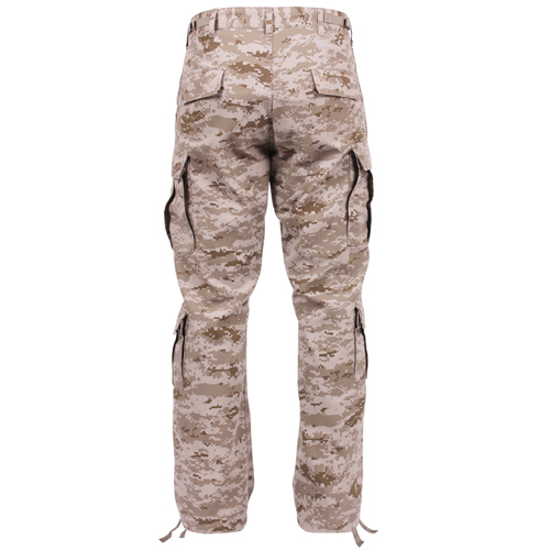Vintage Camo Paratrooper Fatigue Pants