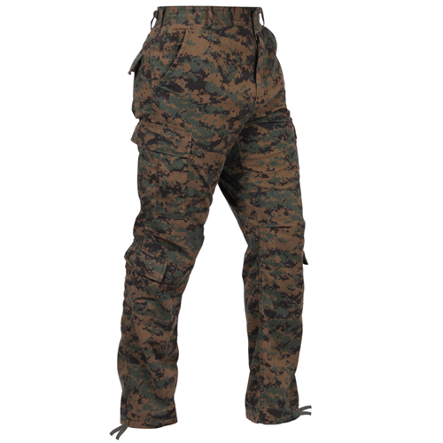 Vintage Camo Paratrooper Fatigue Pants