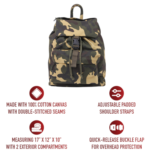 Water Resistant Canvas Daypack
