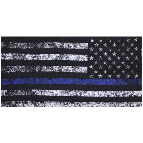 Ultra Force Thin Blue Line Multi-Use Tactical Headwrap