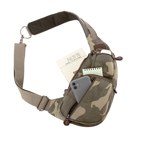 Ultra Force Crossbody Canvas Sling Bag