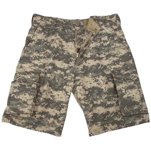 Vintage Camo Paratrooper Cargo Shorts
