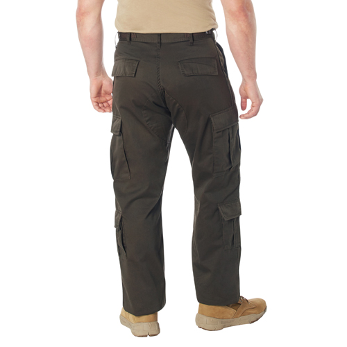 Mens Vintage Paratrooper Fatigue Pants
