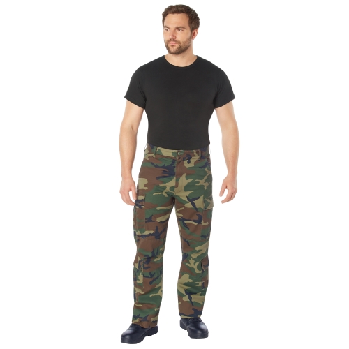 Vintage Camo Paratrooper Fatigue Pants
