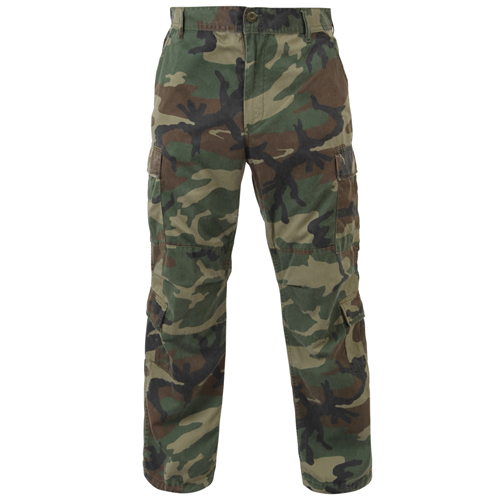 Vintage Camo Paratrooper Fatigue Pants