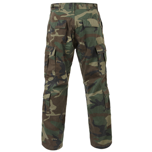 Vintage Camo Paratrooper Fatigue Pants
