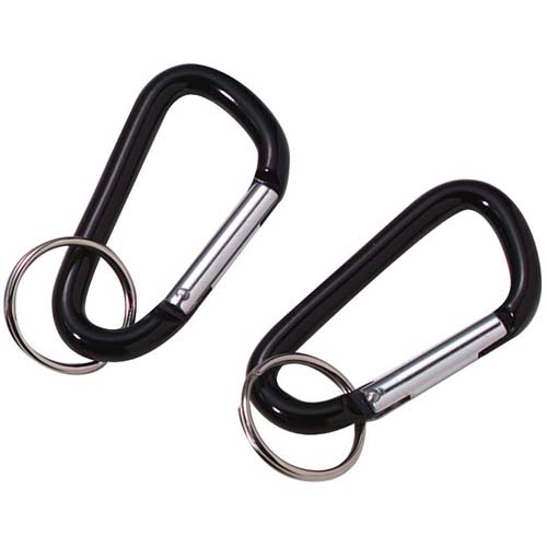 Jumbo 80Mm Carabiner With Key Ring