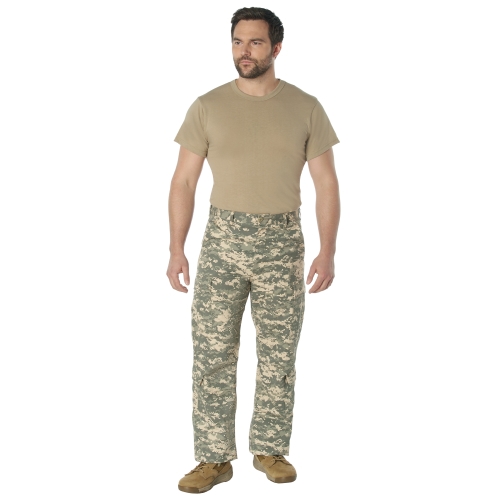 Vintage Camo Paratrooper Fatigue Pants