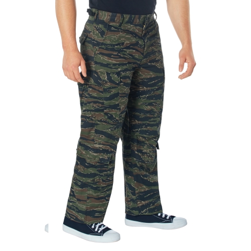 Vintage Camo Paratrooper Fatigue Pants