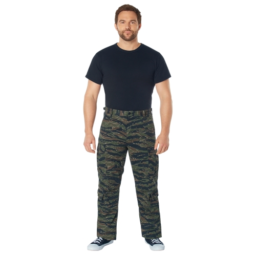 Vintage Camo Paratrooper Fatigue Pants