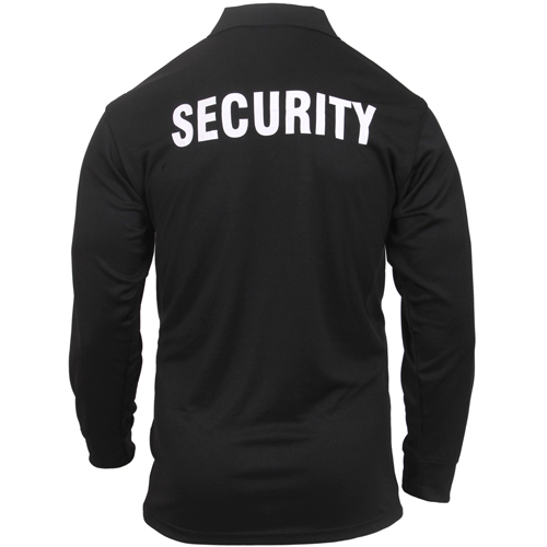 Ultra Force Moisture Wicking Long Sleeve Security Polo T-Shirt