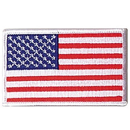 Iron On  Sew On Embroidered US Normal Flag Patch