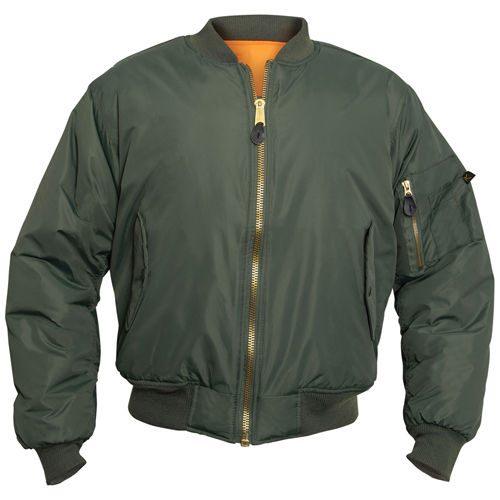 Ultra Force Enhanced Nylon MA-1 Flight Jacket