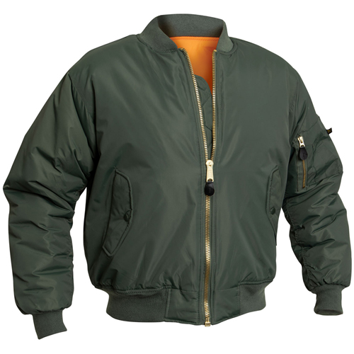 Ultra Force Enhanced Nylon MA-1 Flight Jacket