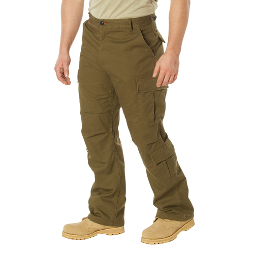 Mens Vintage Paratrooper Fatigue Pants