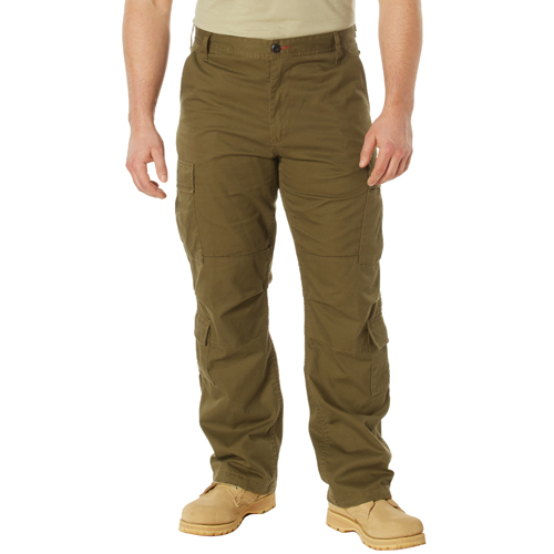 Mens Vintage Paratrooper Fatigue Pants