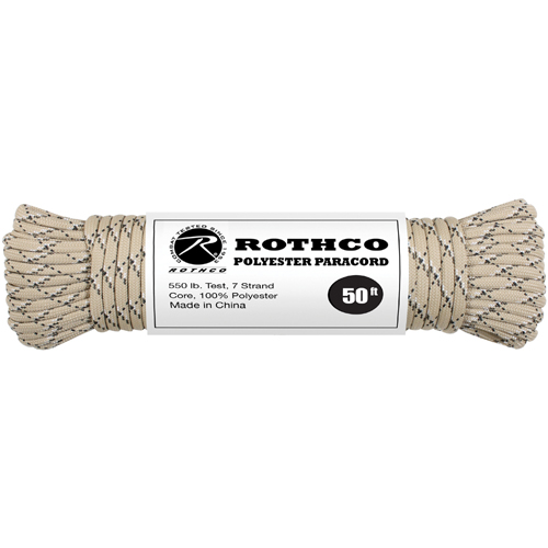 50 Feet Camo Polyester Paracord