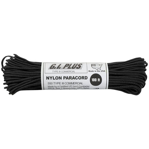 Nylon Paracord Type III 550 LB 100 Feet