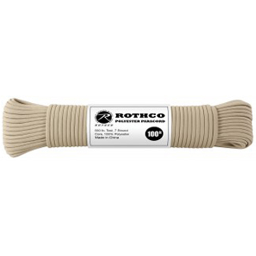 100 Feet Polyester Paracord