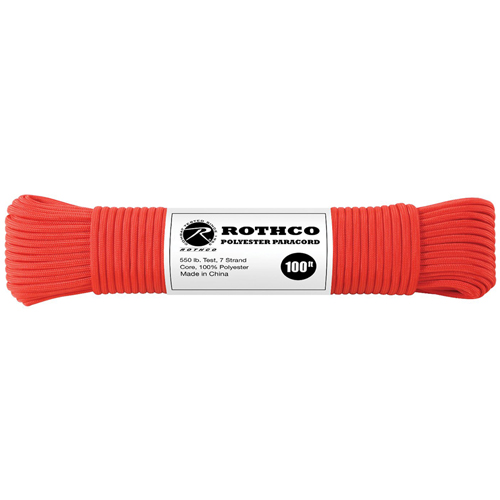 100 Feet Polyester Paracord