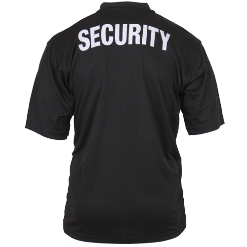 Moisture Wicking Security Polo Shirt