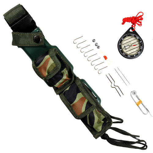 Special Forces Survival Fixed Blade Knife Kit