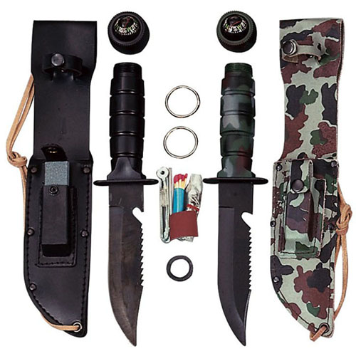 Ultra Force Survival Fixed Blade Knife Kit