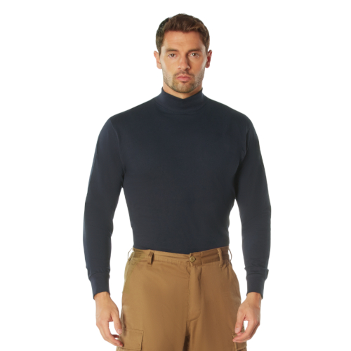 Mock Turtleneck T-Shirt