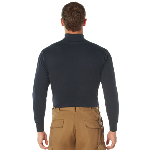 Mock Turtleneck T-Shirt