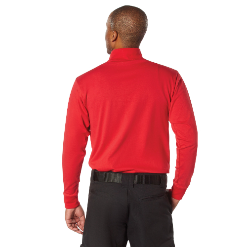 Mock Turtleneck T-Shirt