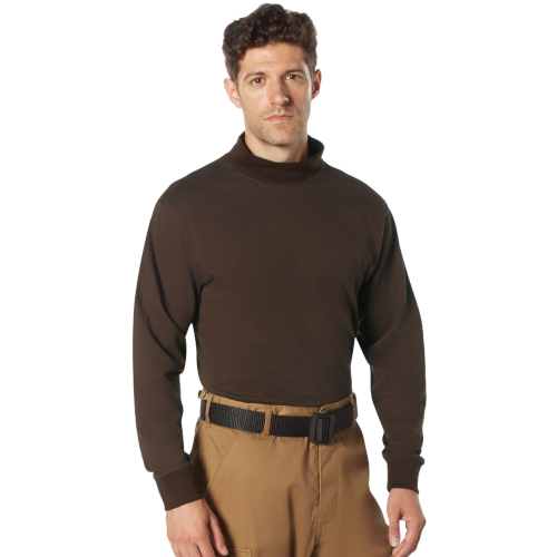 Mock Turtleneck T-Shirt
