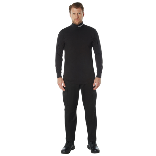 Security Mock Turtleneck Tshirt