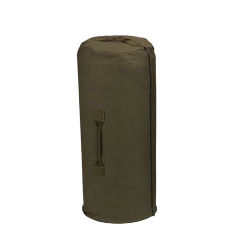 Ultra Force Canvas Duffle Bag With Side Zipper
