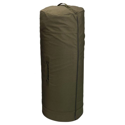 Ultra Force Canvas Duffle Bag With Side Zipper