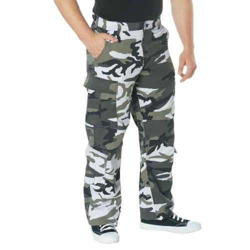 Vintage Camo Paratrooper Fatigue Pants
