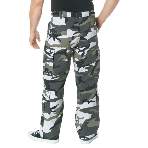 Vintage Camo Paratrooper Fatigue Pants