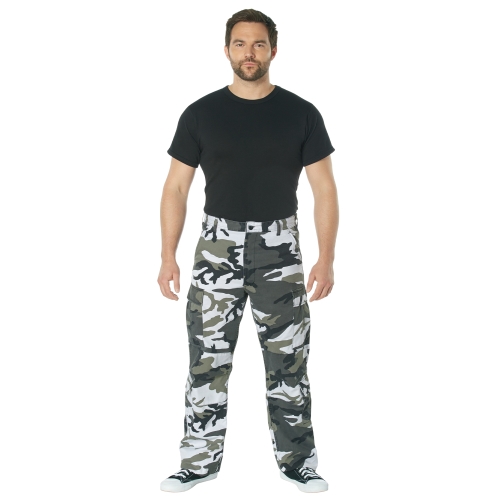 Vintage Camo Paratrooper Fatigue Pants
