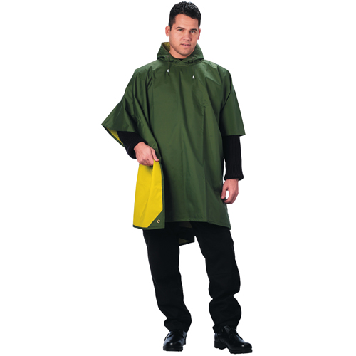 Reversible Rubberized Poncho