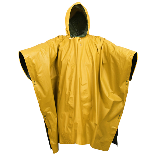 Reversible PVC Poncho