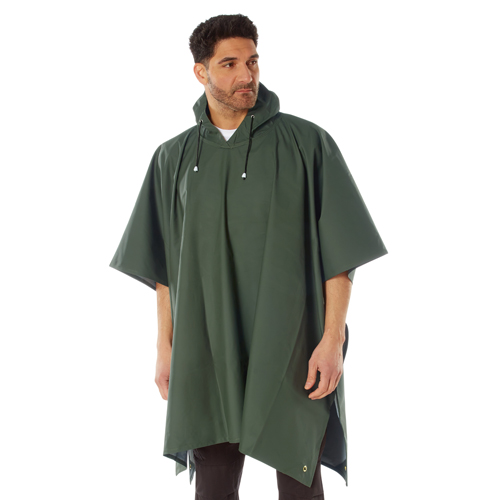 O.D Rubber Poncho