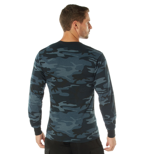 Ultra Force Mens Long Sleeve Camo T-Shirt