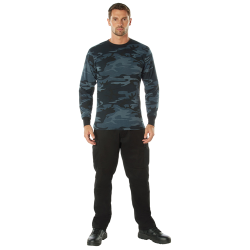 Ultra Force Mens Long Sleeve Camo T-Shirt