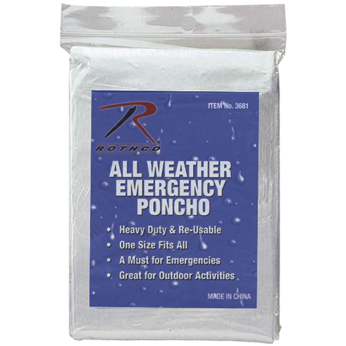 All Weather Emergency Poncho