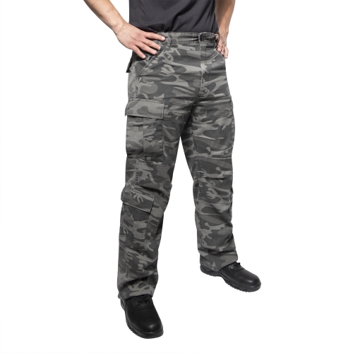 Vintage Camo Paratrooper Fatigue Pants