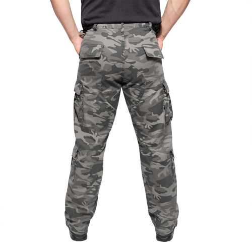 Vintage Camo Paratrooper Fatigue Pants