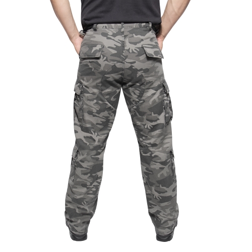 Vintage Camo Paratrooper Fatigue Pants